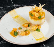 Чизкейк Манго-маракуйя