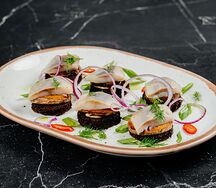 Сельдь с картофелем 