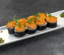 Запеченный с креветкой