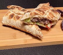 Кебаб лаваш с мраморной говядиной