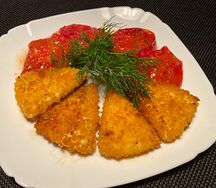 Сулугуни жареный