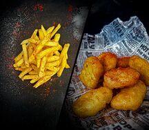 Комбо Наггетсы и фри большая