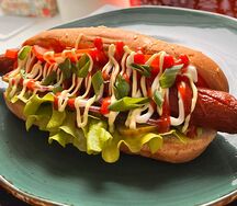 Хот-дог Классический с куриной сосиской