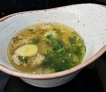 Куриный суп с лапшой