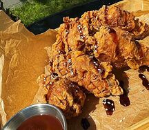 Хрустящие куриные крылышки
