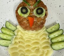 Котлетка куриная с картофельным пюре
