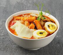 Токпокки с сыром