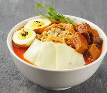 Корейский рамён с телятиной