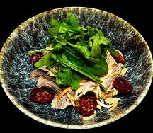 Салат с языком