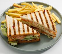 Сэндвич с сёмгой