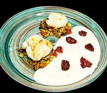 Запеченное филе трески