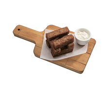 Бородинские гренки с соусом тар-тар