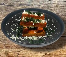 Гренки чесночные
