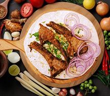 Корейка Баранина на мангале