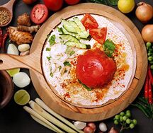 Томат на мангале