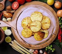 Картофель на мангале