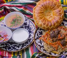 Фирменный пловный комплекс с говядиной