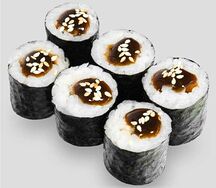 Маки с угрём