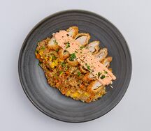 Рис, жаренный с цыпленком