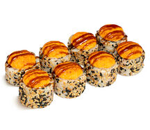 Запеченная Калифорния в кунжуте