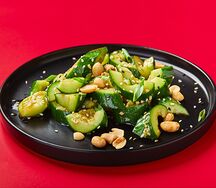 Салат Битые огурцы