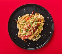 Удон с курицей