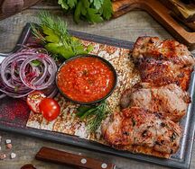 Баранина яблочко 