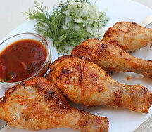 Куриный шашлык (голень)