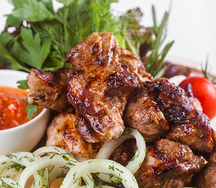 Шашлык из cвинoй лопатки