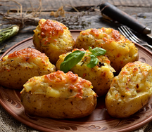 Печеная картошка в духовке 1 шт