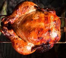 Курица в тандыре целиком