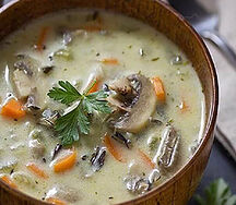 Суп грибной