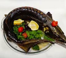 Стерлядь в духовке