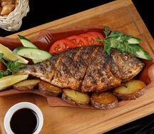 Дорадо на углях