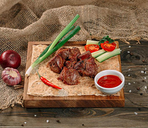 Шашлык из филе бедра индейки