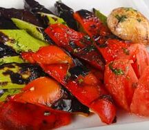 Овощной шашлык