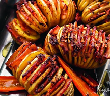 Картофель с беконом запеченный в духовке 1 шт