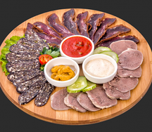 Закуски из бастурмы