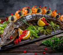 Стерлядь в тандыре