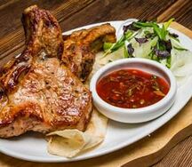 Шашлык из cвинoй корейки