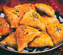 Самса из фарша говядины 