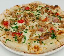 Сливочная курица с беконом