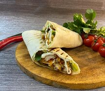 Шаурма с картошкой фри