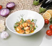 Морские гребешки на гриле