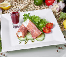 Роллы из пармской ветчины