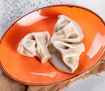 3 хинкали с бараниной