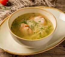 Куриный суп-лапша