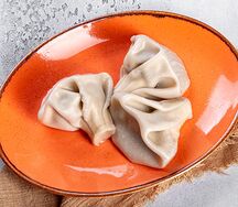 3 хинкали с говядиной и свининой