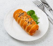 Натуральная куриная сосиска в тесте