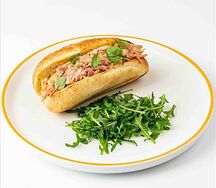 Бриошь с томлёной индейкой